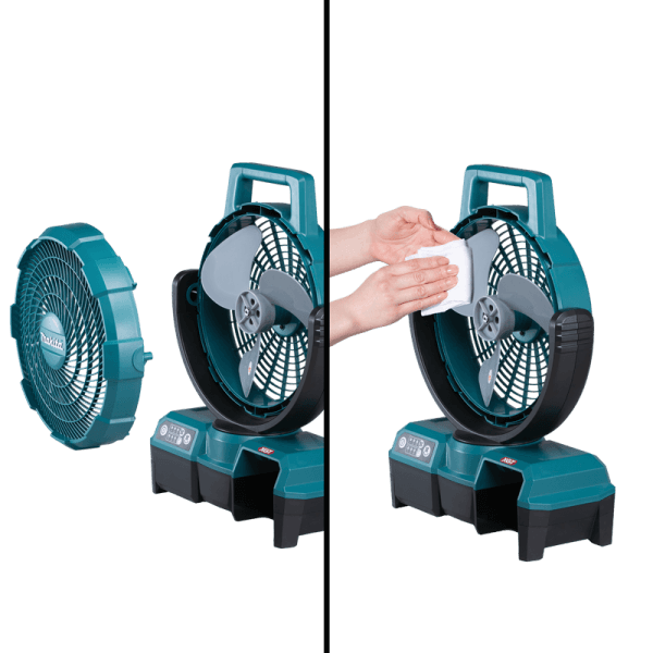 Makita 牧田 CF001GZ 充電式風扇風扇罩可拆卸並清潔扇葉