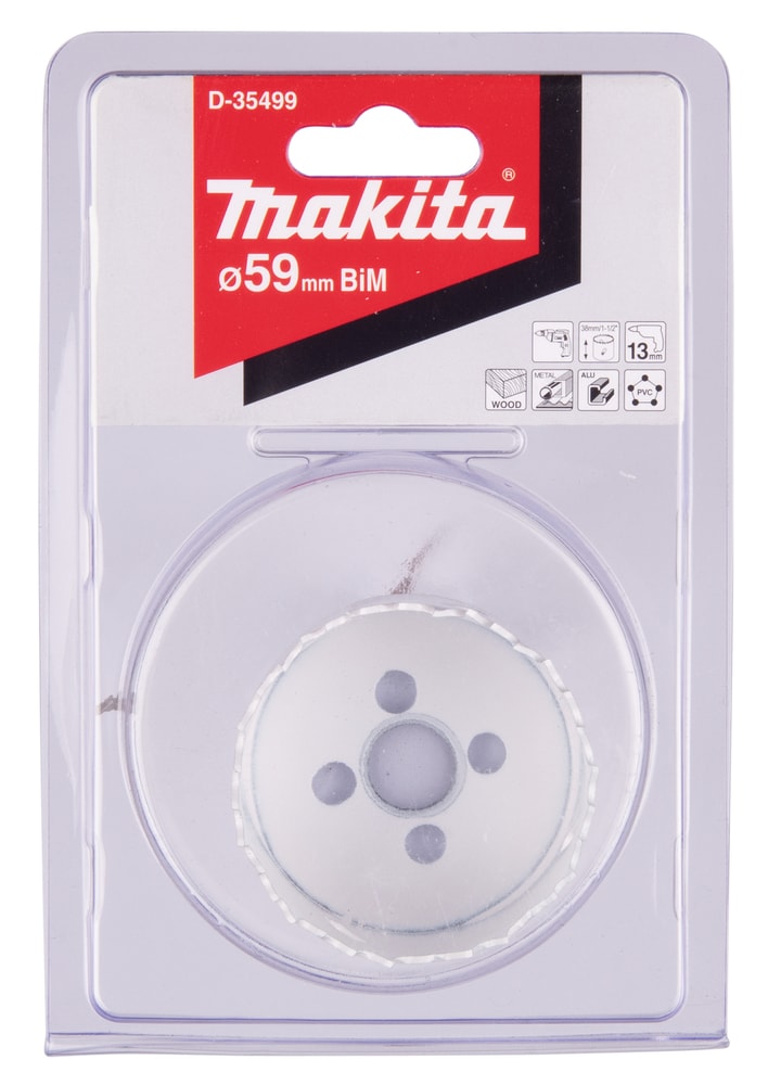 Makita D-35499 BiM穿孔鋸59MM(包裝正面)