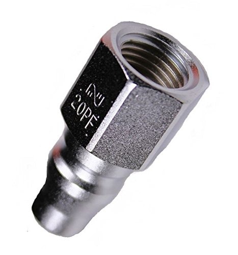 積高 20PF 風喉快速接頭 1/4" 內牙(三 quarter 視角)