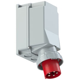 PCE 545-6 工業牆外插頭 125A 400V 5針 IP67
