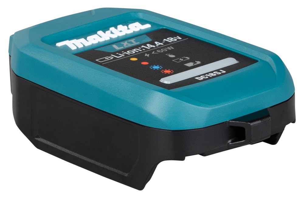 Makita DC18SJ 充電器(四分之三角度)
