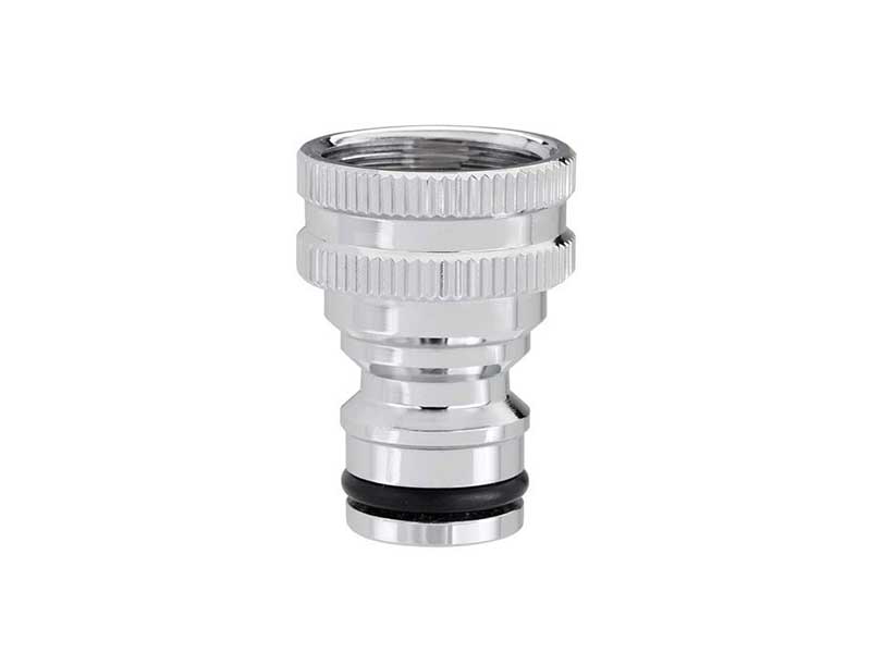 CLABER 9605 鍍鉻銅內牙接頭 1/2"(正面)