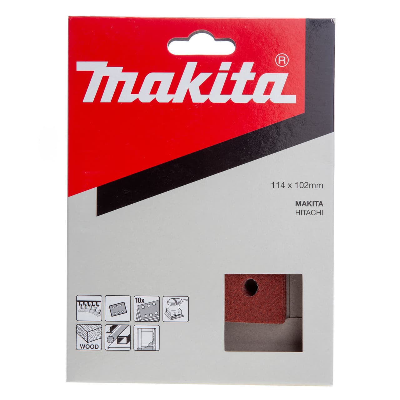 Makita 牧田 P-33124 砂紙(魔術貼) 114 X 102MM G120