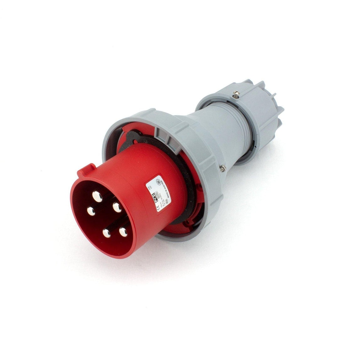 PCE 044 工業防水插頭 125A 4針 380V IP67(三七分面)