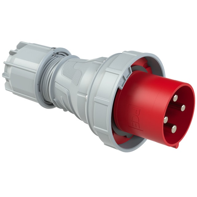 PCE 044 工業防水插頭 125A 4針 380V IP67(三七分面)