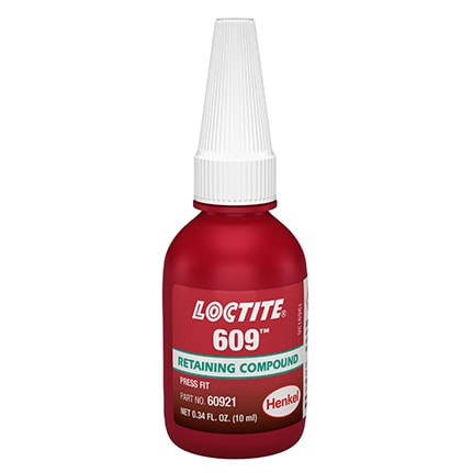 樂泰 Loctite 609 固定劑(正面)