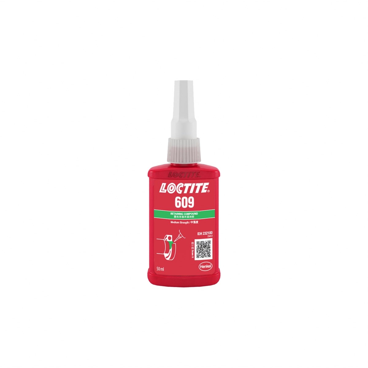樂泰 Loctite 609 固定劑 50ml(正面)