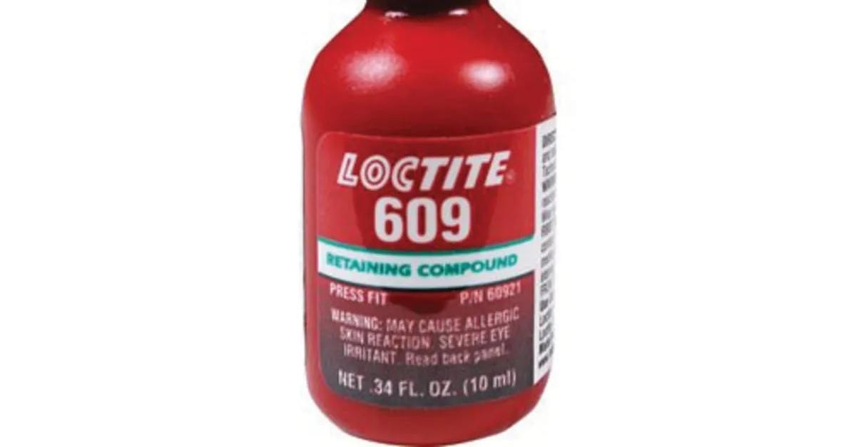 樂泰 Loctite 609 固定劑(正面)