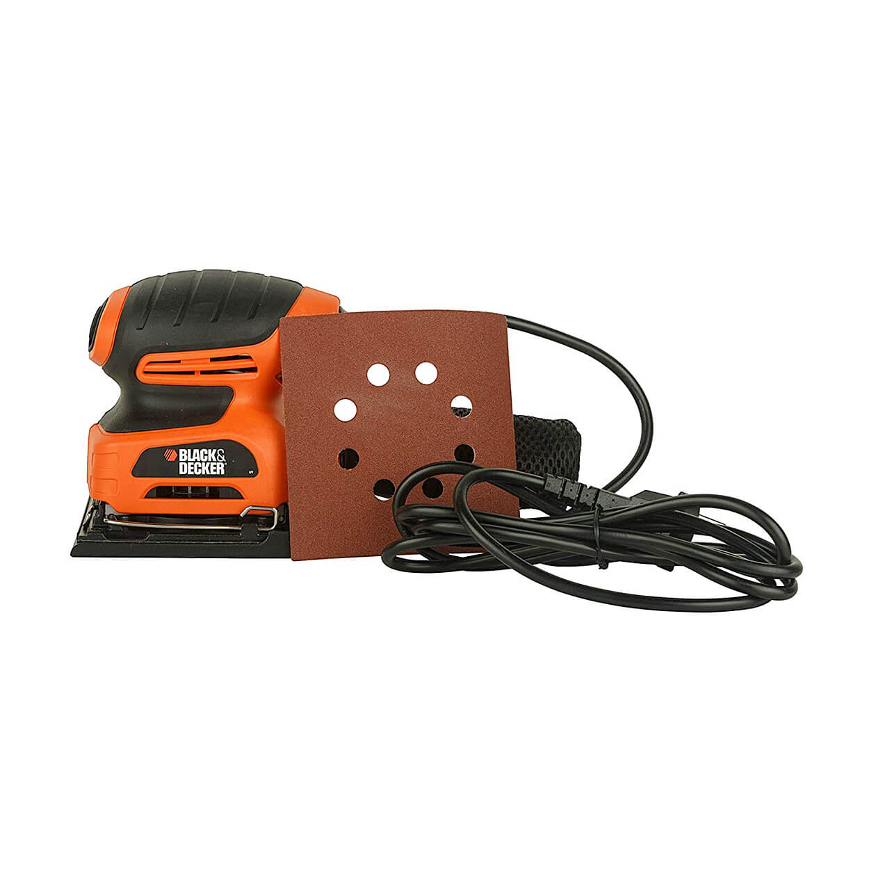BLACK & DECKER KA400 220W 1/4砂紙機(正面,含砂紙)