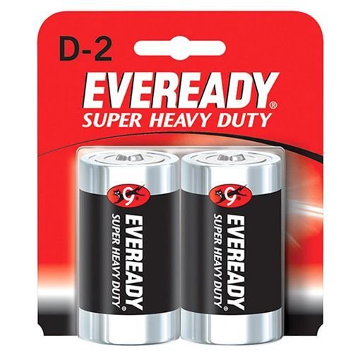 永備 Eveready 1250SW2 碳性電芯 D(包裝正面)