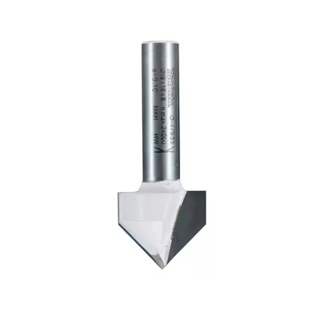 Makita 牧田 D-49389 1/4"V型線刀1/2"X1/2"X1-3/4