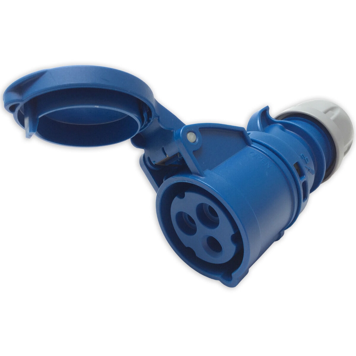PCE 213 工業防水接線插座(正面)