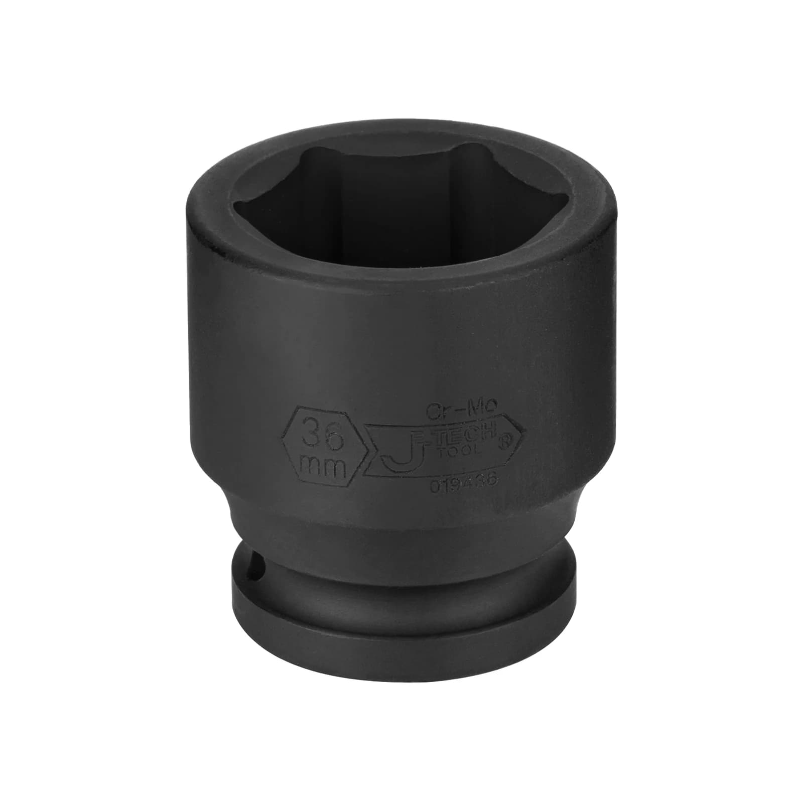 JETECH FK3/4-36 3/4"dr. 六角黑風卜士(氣動套筒) 36mm