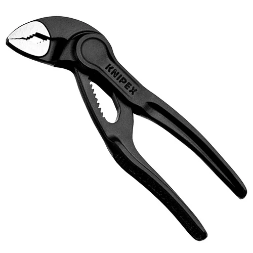 KNIPEX 87 00 100 Cobra XS 迷你快速調教水泵鉗(斜側面)