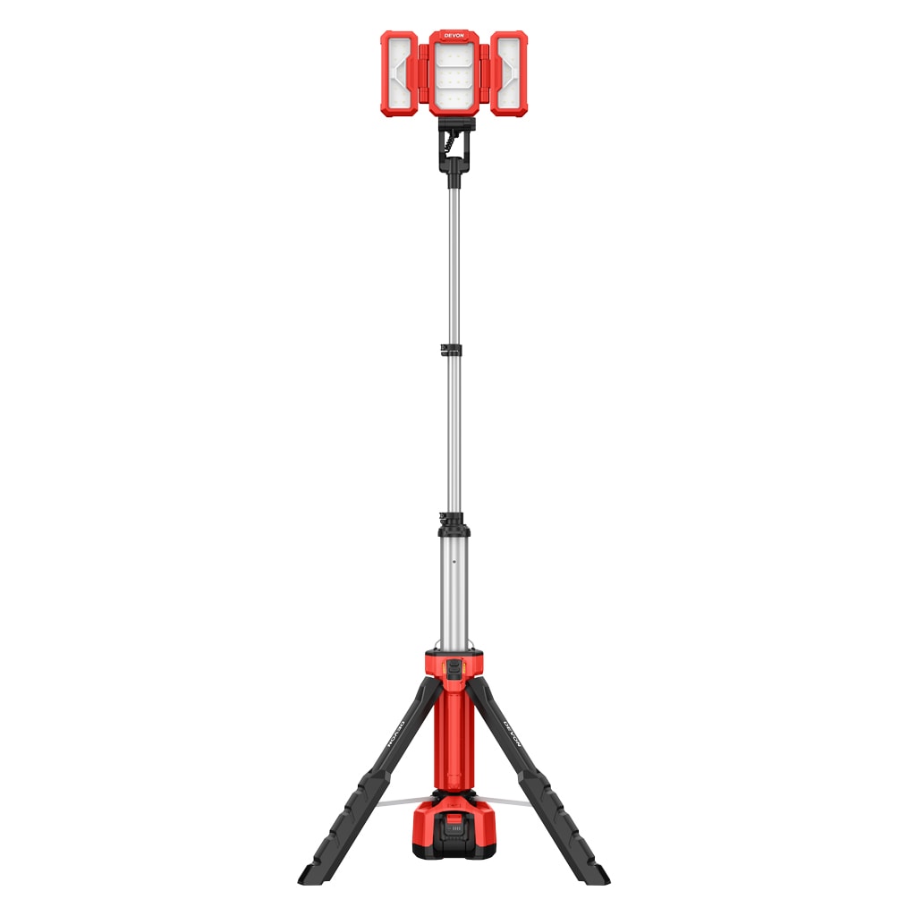Devon 5539Li-Z 20V Cordless Tripod Tower Work Light (Bare Tool)