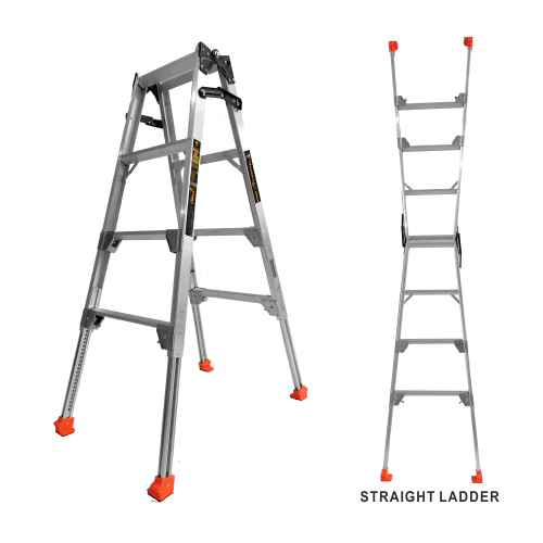 DR. LADDER HEROSTEP LITE X Special TR-DAS-S 輕裝鋁合金伸縮A字梯(4至10級)