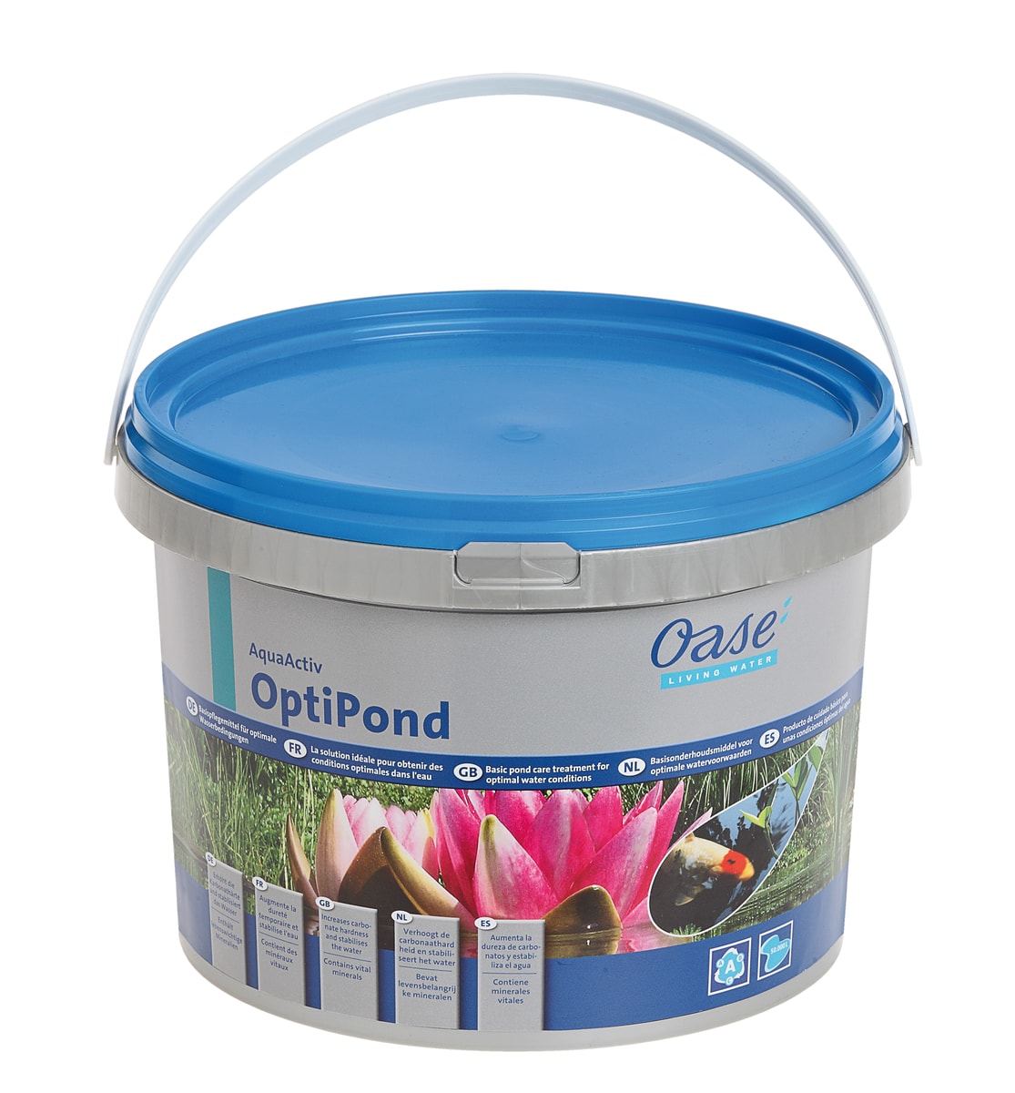OASE 50558 5 l 6.4 kg AquaActiv OptiPond 池塘處理劑