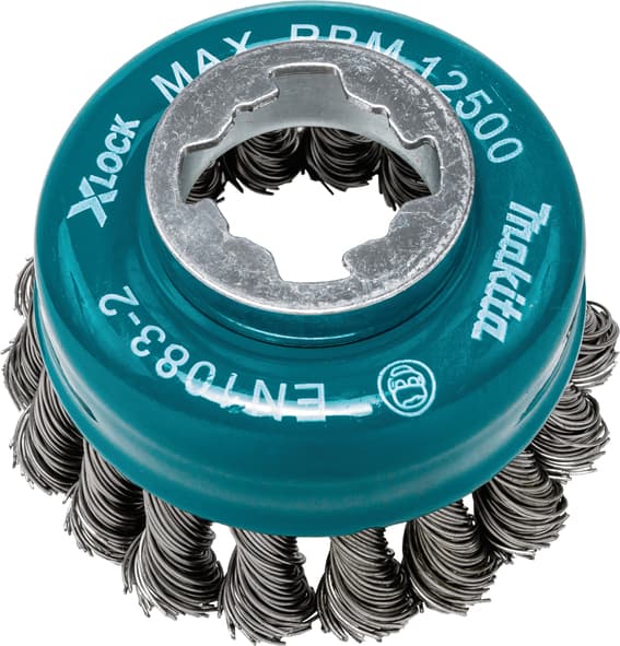 Makita 牧田 D-73374 80MM X-LOCK杯形鋼絲刷