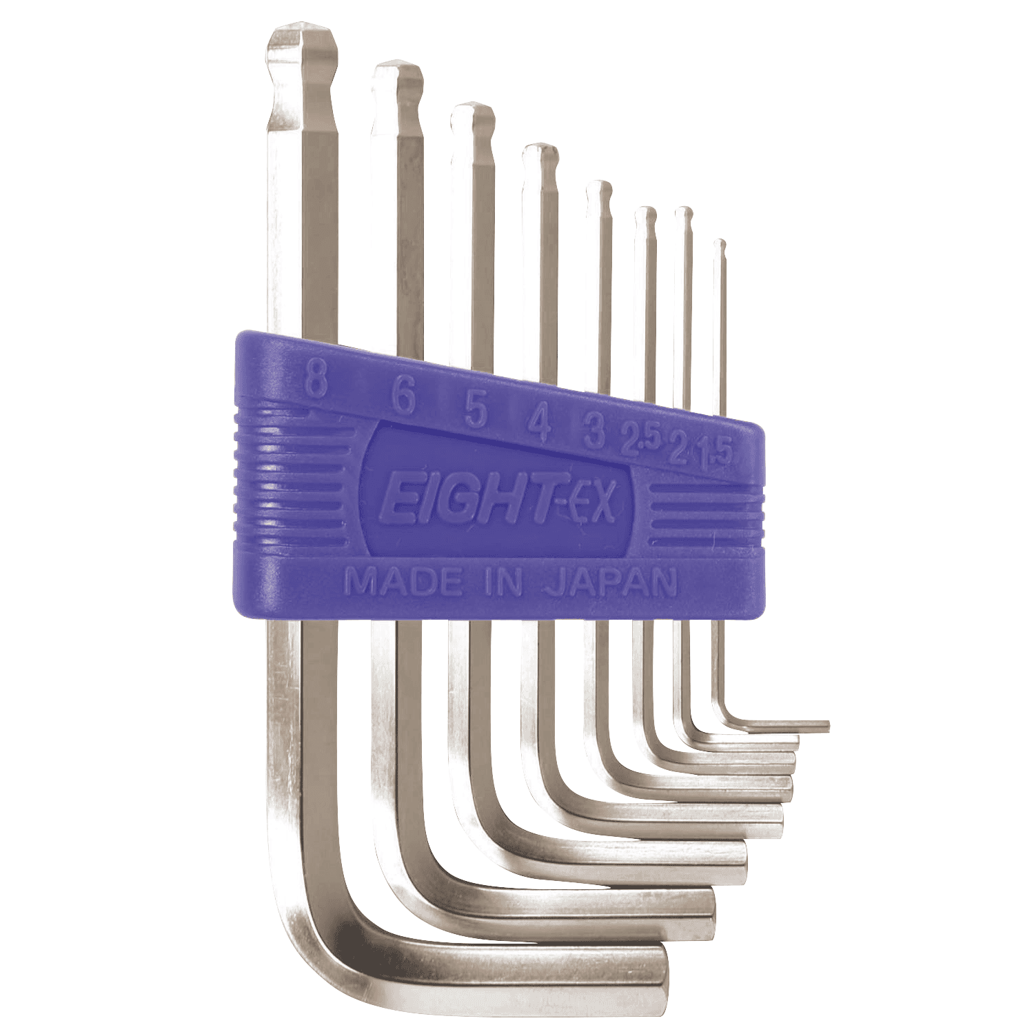 EIGHT 八牌 TL-1/8" 英制白叻加長波頭匙 1/8"