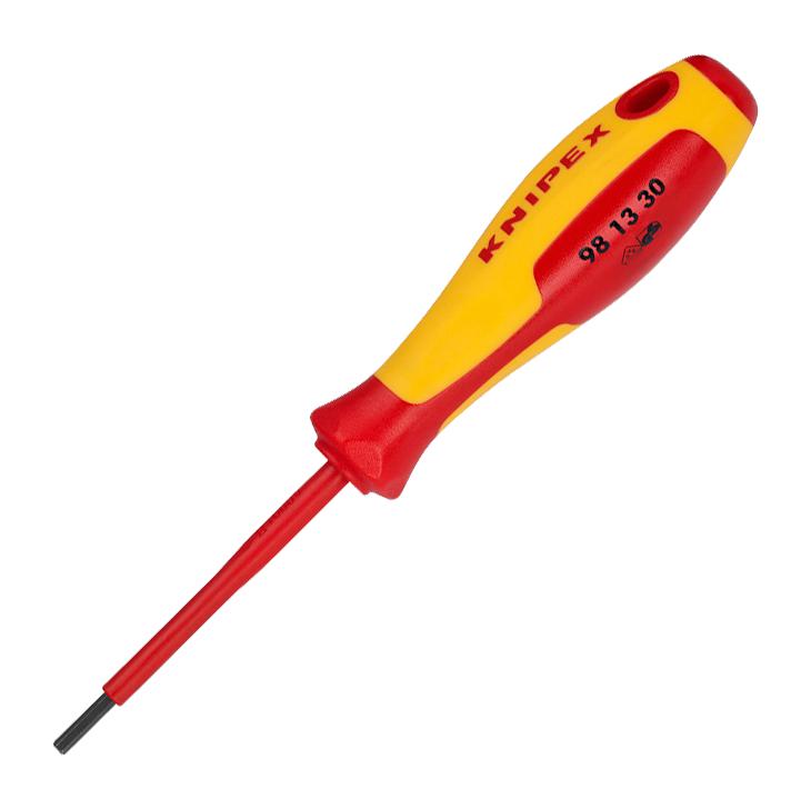 KNIPEX 98 13 30 絕緣柄六角批 3mm(三側面)