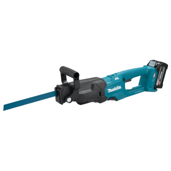 Makita 牧田 JR003GZ 加裝前把手作標準往復鋸使用的側面外觀
