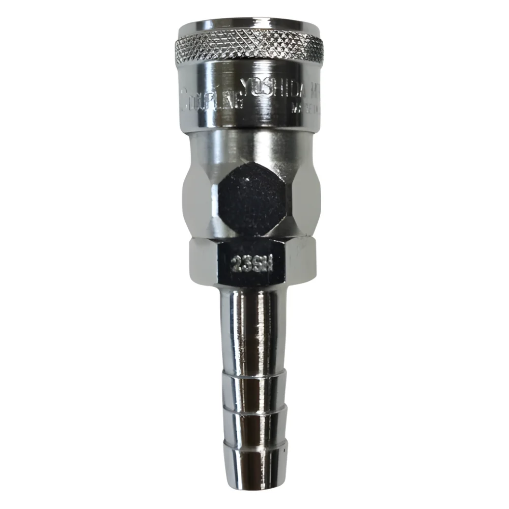 NKC Y-23SH 一觸式快速風喉喼輪 母有尾 3/8"(正面)