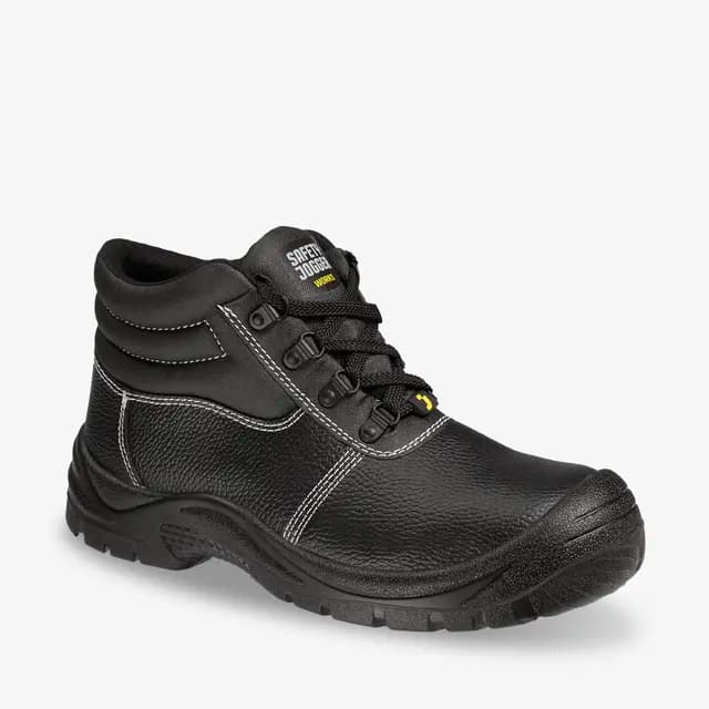 SAFETY JOGGER SAFETYBOY 黑色中筒安全鞋 (S1P) 尺寸 #36-#46