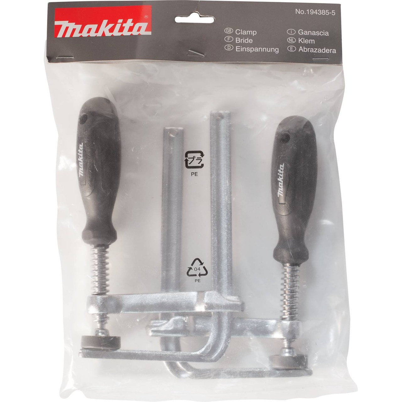 Makita 194385-5 導軌固定夾(包裝正面)