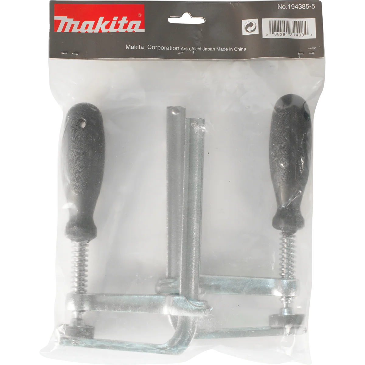 Makita 194385-5 導軌固定夾(包裝正面)
