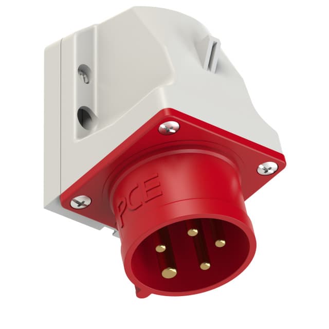PCE 工業防水直入牆盤面插座 16A 380V 5針 IP44