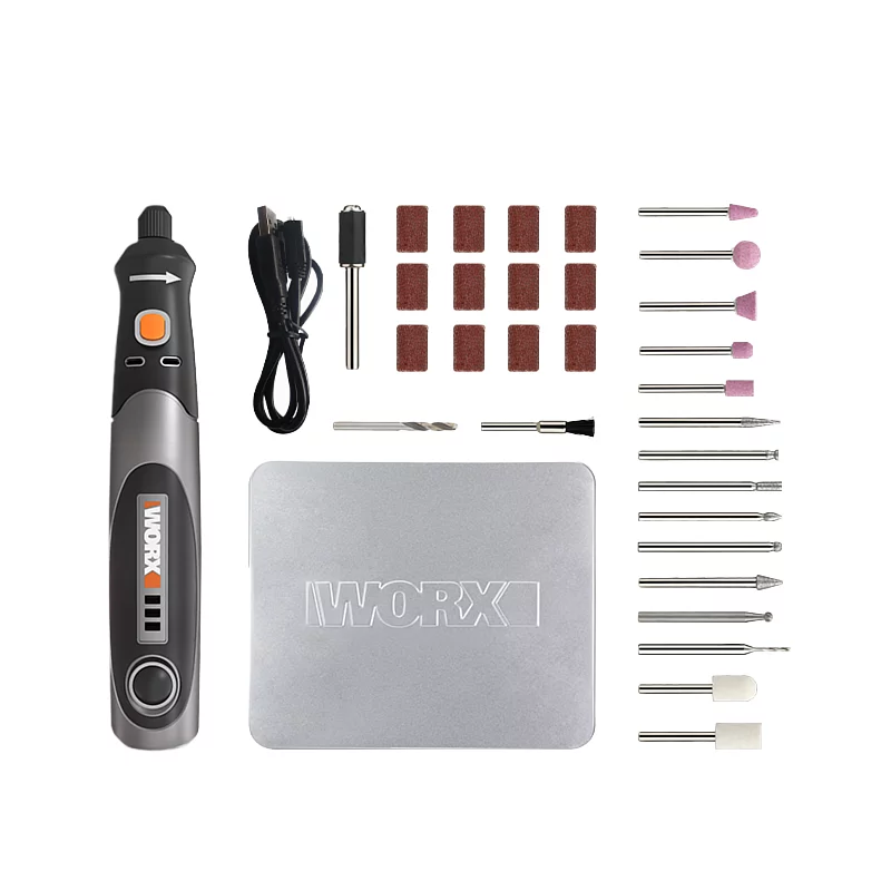 WORX WX750 4V 0.6Ah 5000-15000 rpm 小型電動打磨機