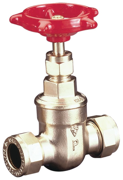 PEGLER 63系列 銅閘閥 28mm(正面)