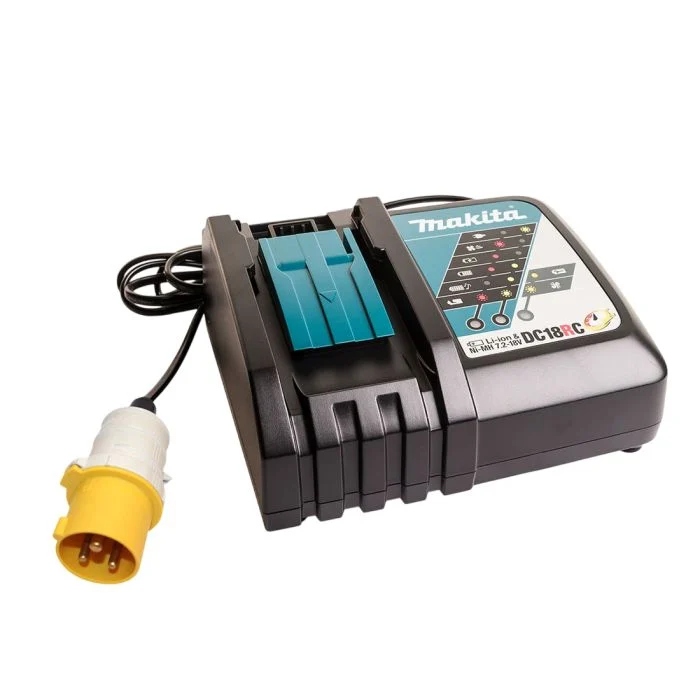 Makita DC18RC 快速充電器(正面含電源線)