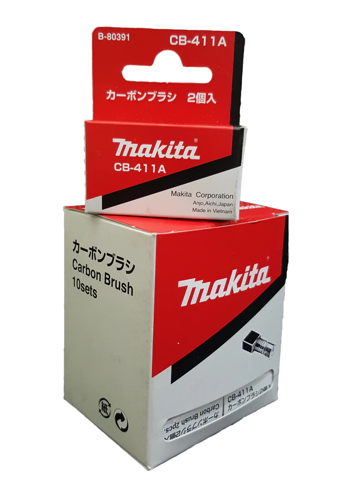 Makita 牧田 CB-411A 碳刷包裝(三側面)