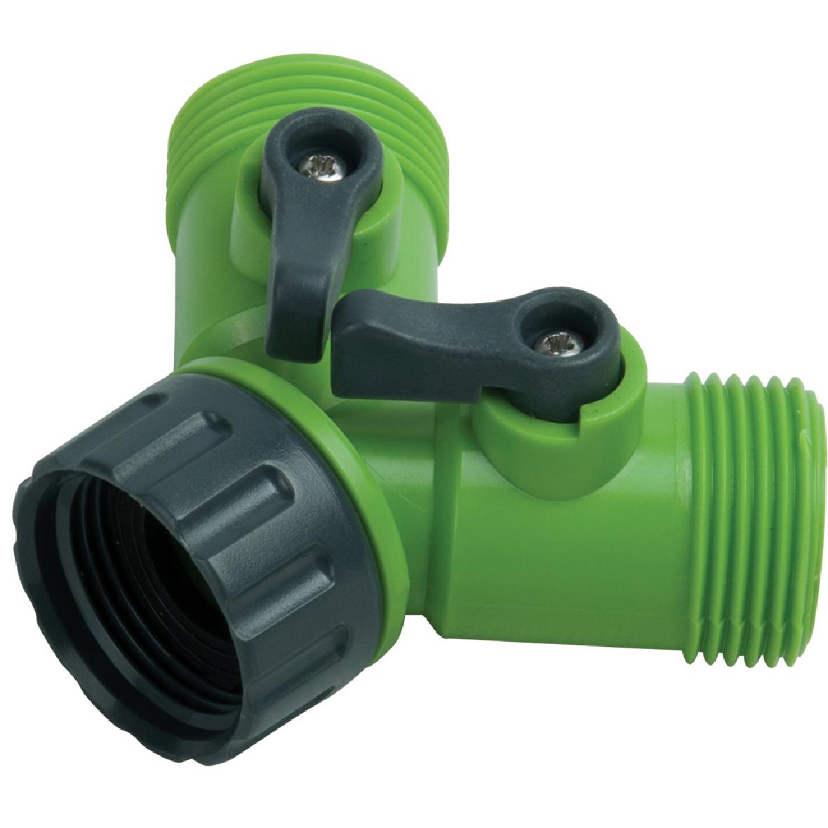 DAYE DY8002 一開二水喉接駁器(三面圖)