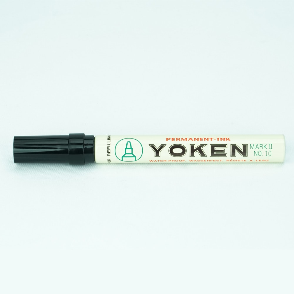 YOKEN No.10 標記筆 黑色(正面)