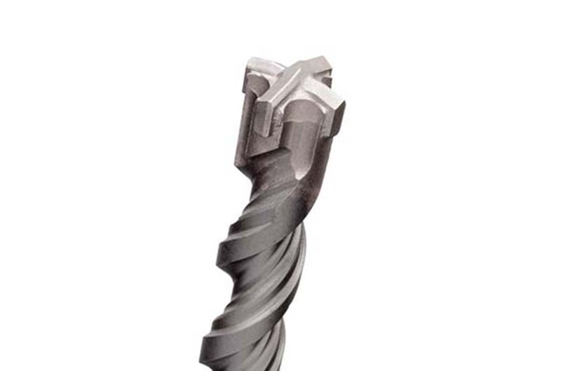 PROFI PROSD0411 SDS四坑十字頭油壓鑽咀 4mm x 110mm(鑽頭細節)