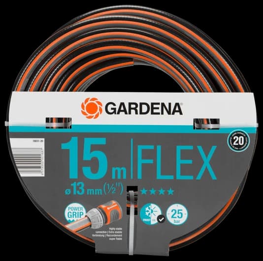 德國 GARDENA 18031-20 Comfort FLEX 13毫米(1/2吋)15米花園水喉