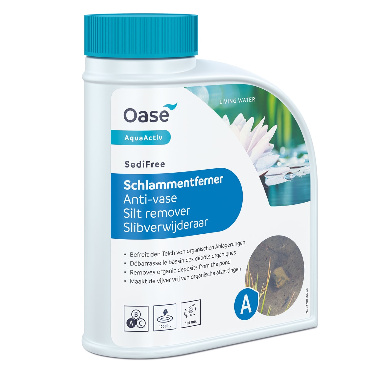 OASE 50560 700 g 500 ml AquaActiv SediFree 水質處理劑