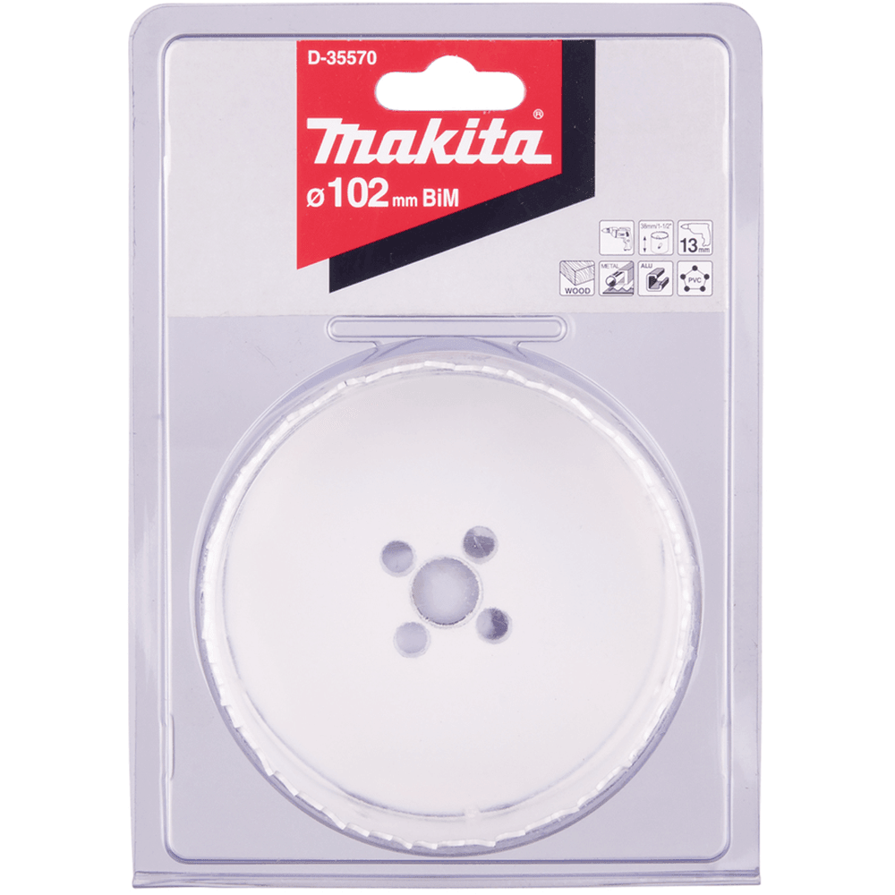 Makita D-35570 BiM穿孔鋸102MM(吸塑包裝)