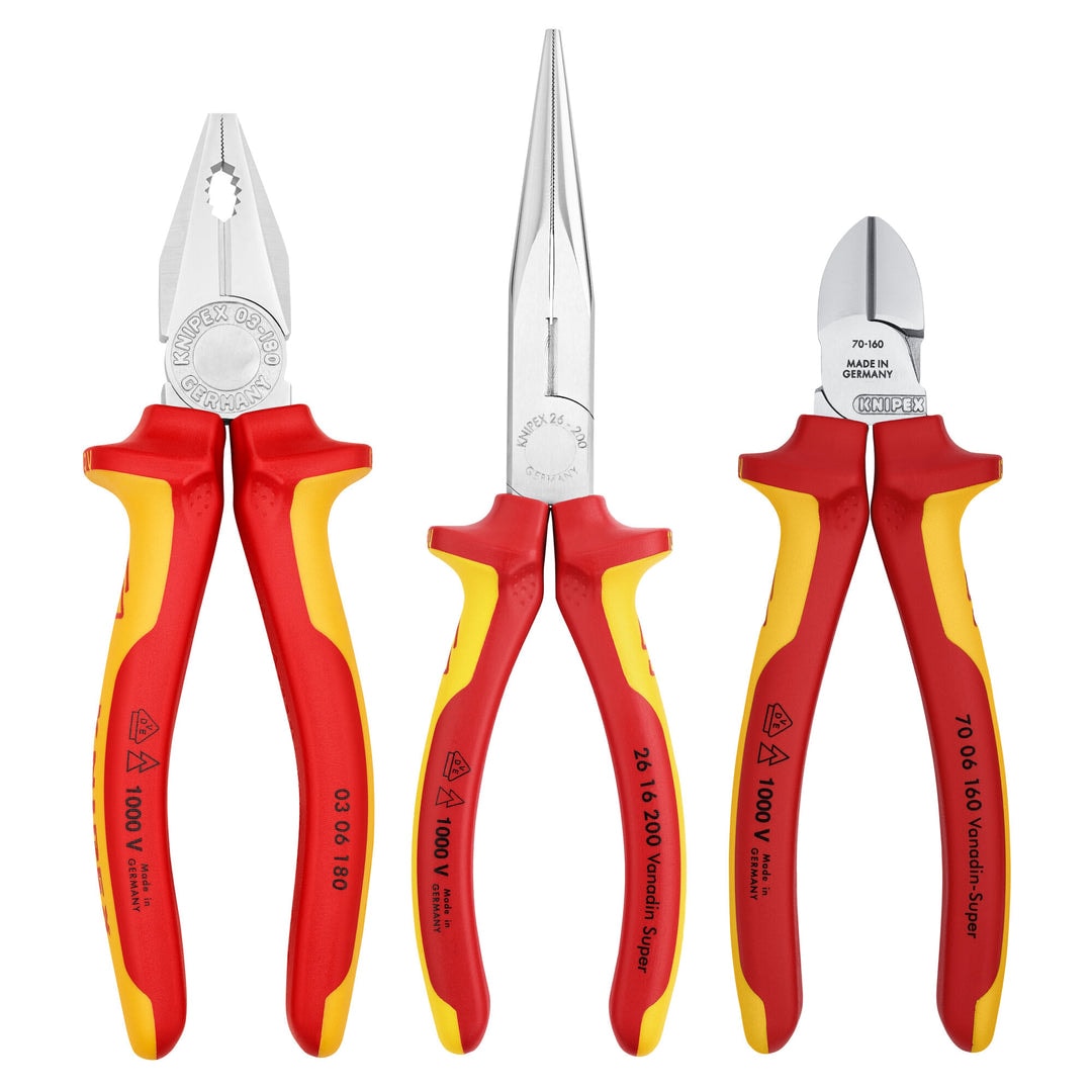 KNIPEX 絕緣工具套裝 (3件裝)