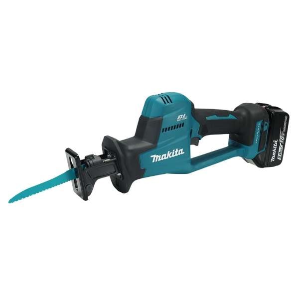 Makita 牧田 DJR189Z 18V 充電式手提往復鋸淨機正側面全機圖