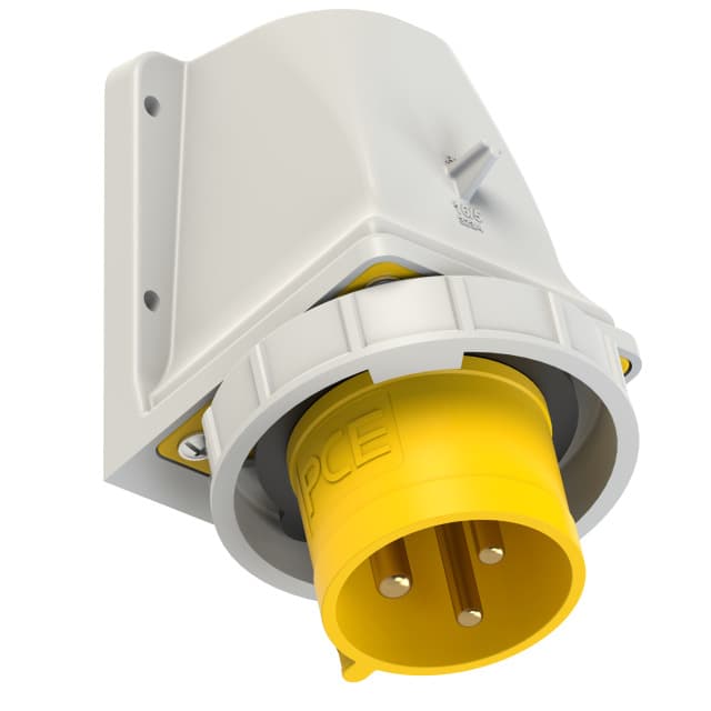 PCE 工業防水直入牆盤面插座 32A 110V 3針 IP67