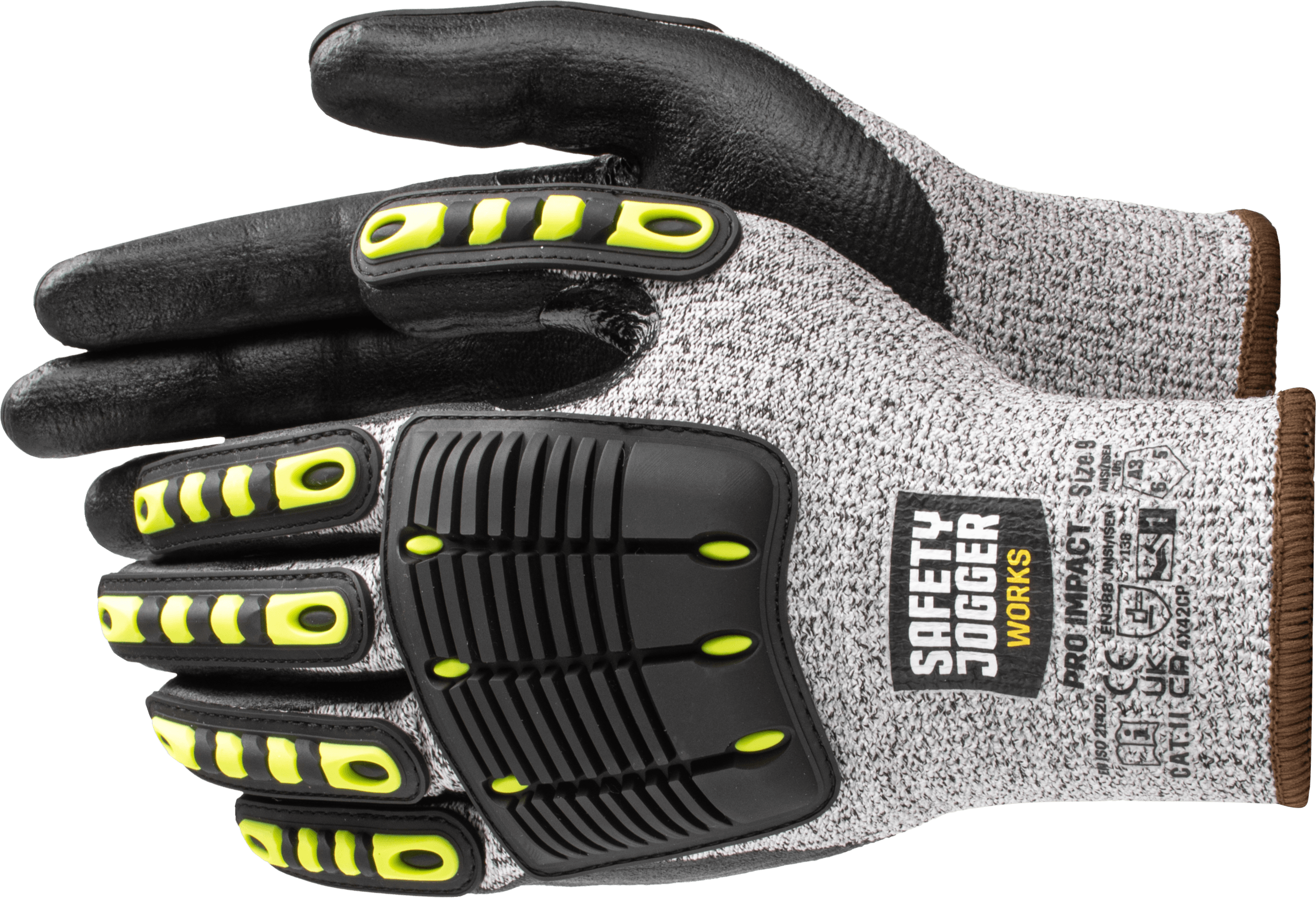 SAFETY JOGGER PROIMPACT 4X42CP 防衝擊防割手套產品細節