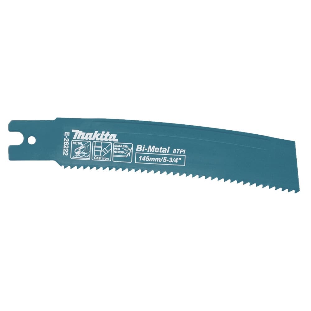 Makita 牧田 E-26222 往復鋸片 145mm 8T(5片)