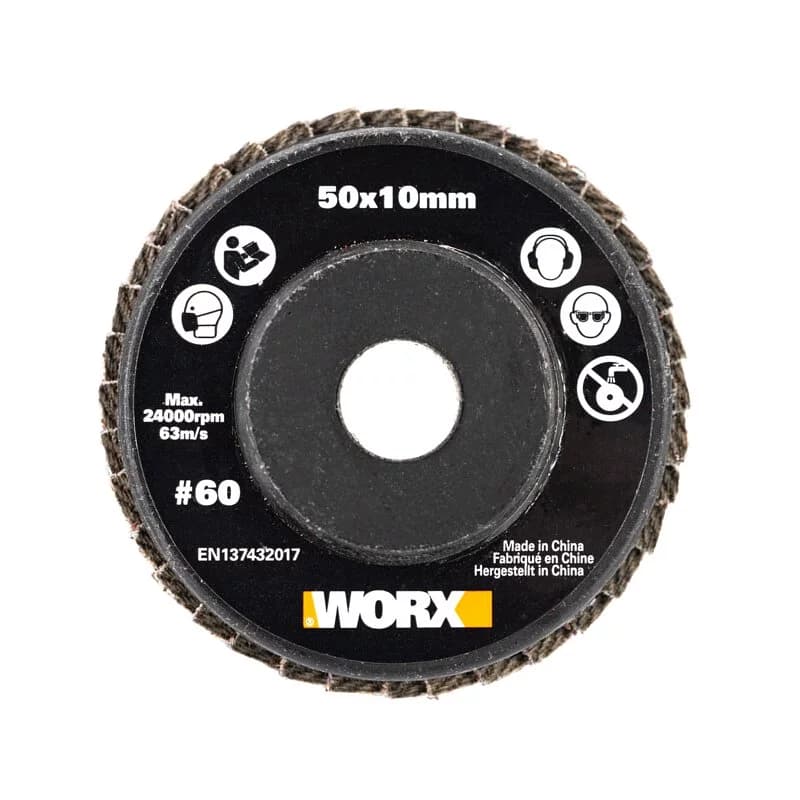 WORX WA7259 50mm #60 五件裝 砂光碟