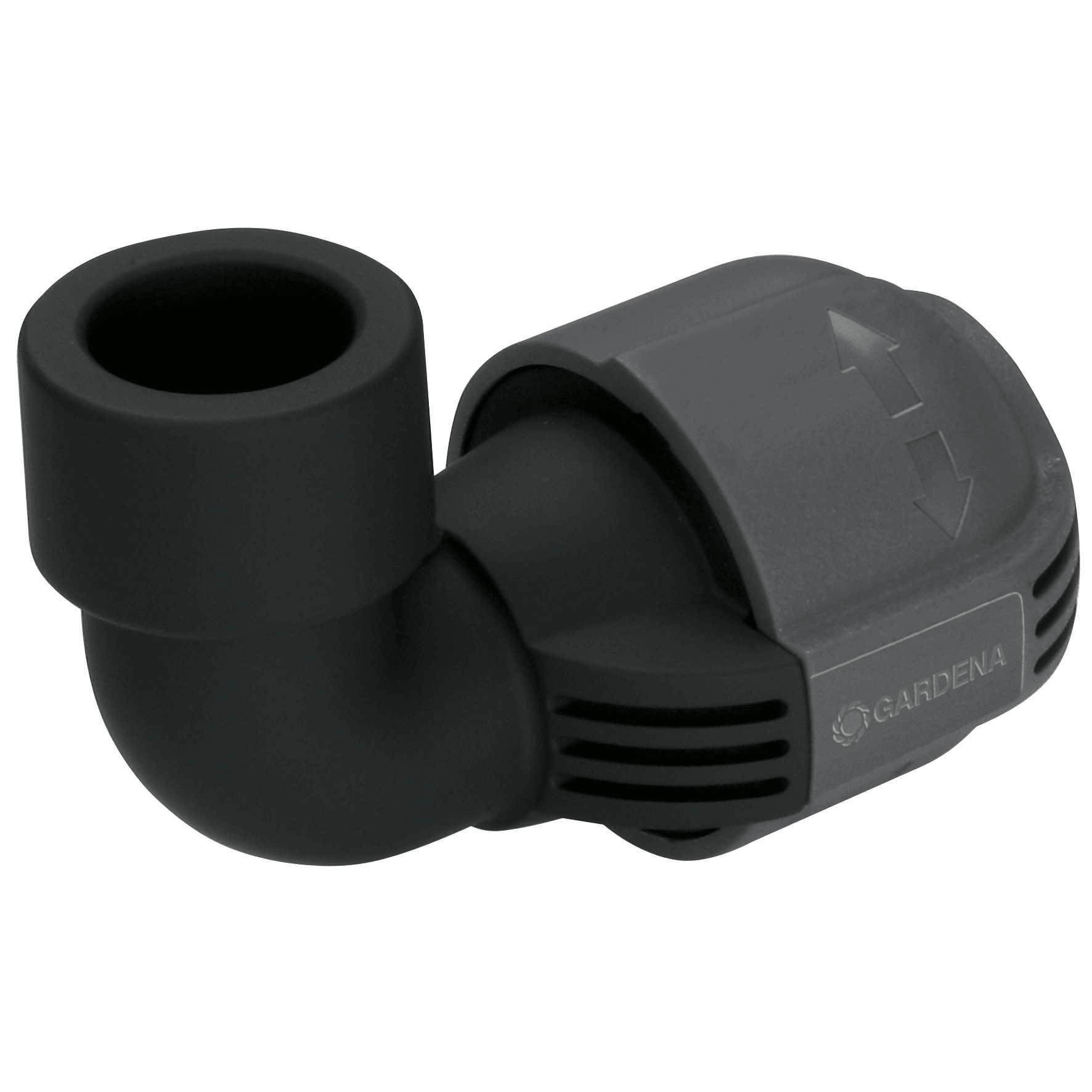 德國 GARDENA 2784-20 25 mm x 3/4 吋內牙 L 形接頭白底產品圖