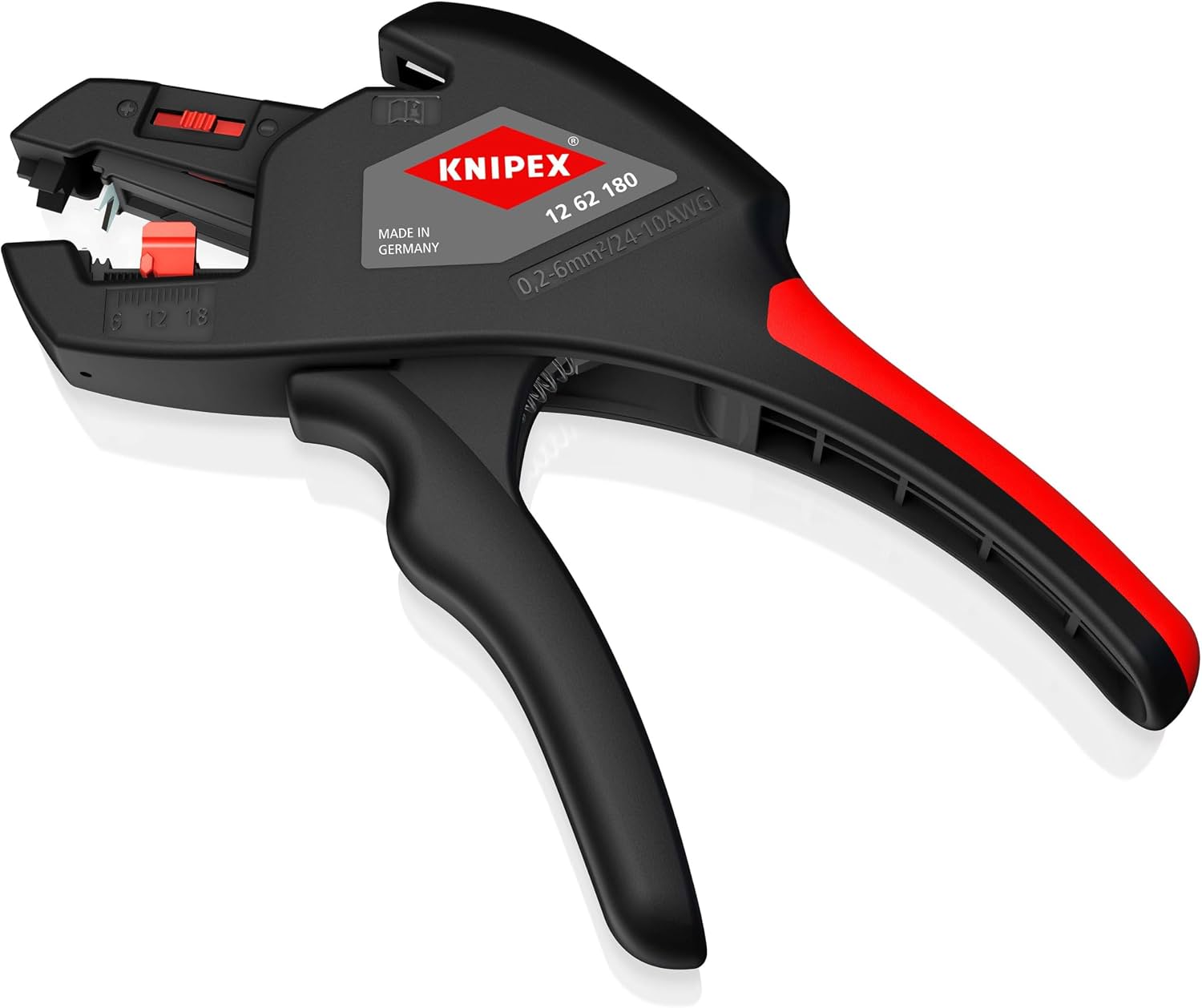 KNIPEX 自動剝線鉗 180mm (電線直徑 0.03-10mm²)
