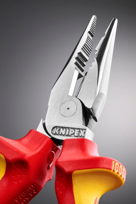 KNIPEX 絕緣柄 尖型平咀鉗 145mm