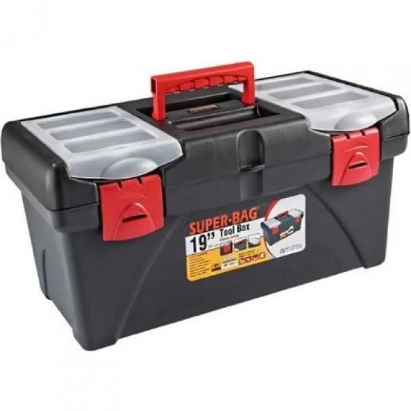 SUPER-BAG ASR-2018 19吋工具箱(黑色,正面)